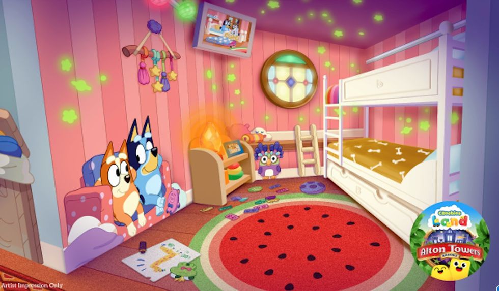 alton towers bluey hotel rooms