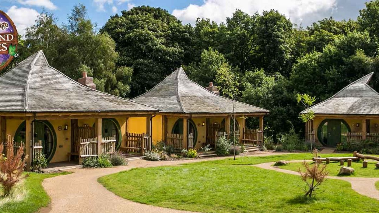 Alton Towers enchanted village lodges