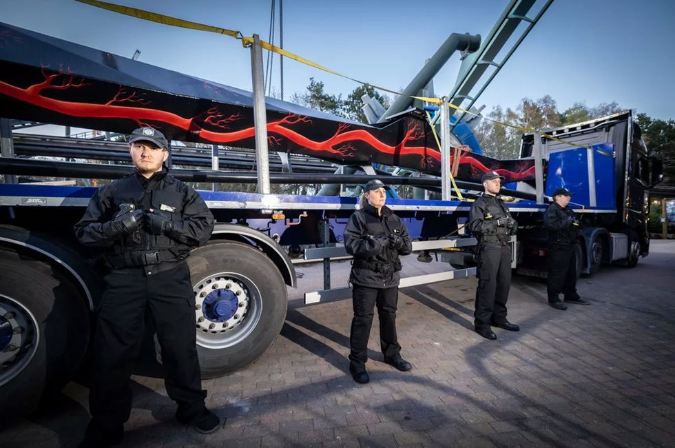 alton towers nemesis track Preserving theme park attractions