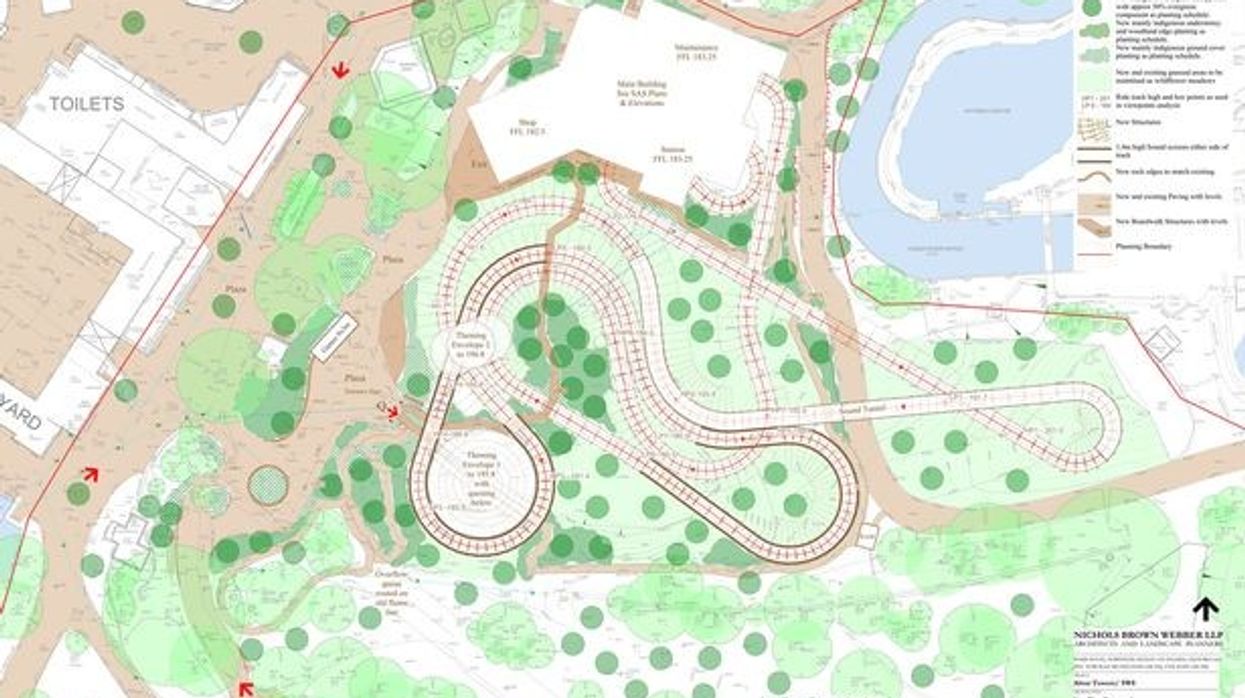 Alton Towers SW8 coaster plans