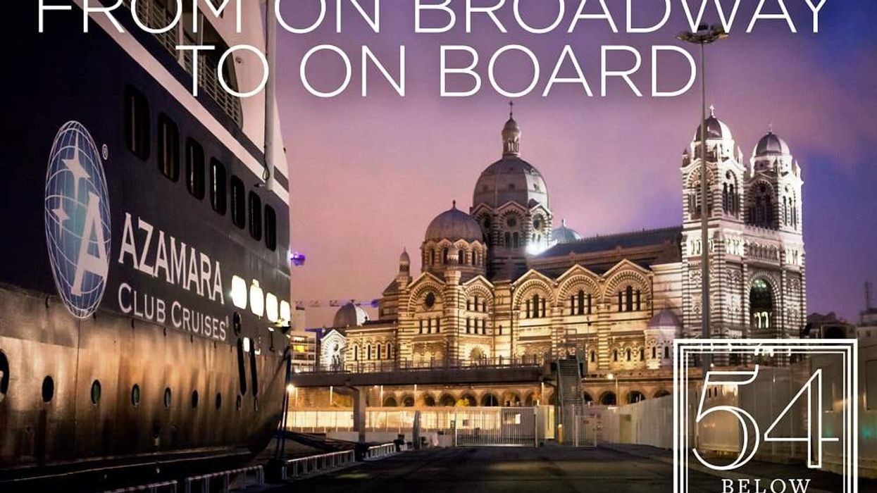 amazara cruise ship docked in the evening