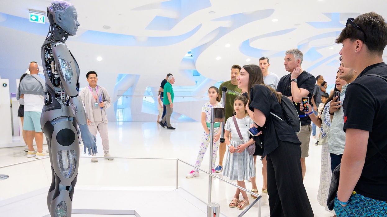 ameca robot museum of the future