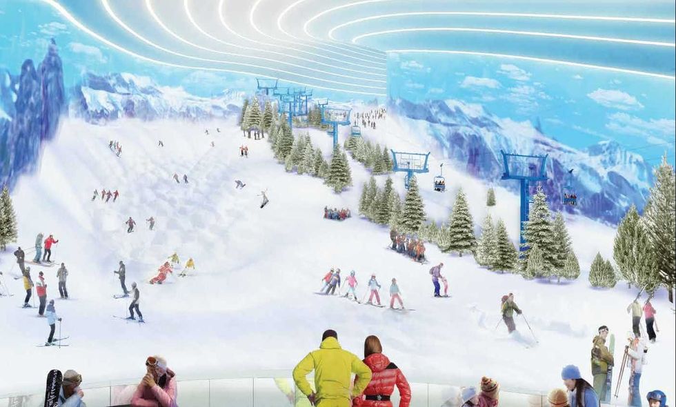 american dream indoor ski triple five