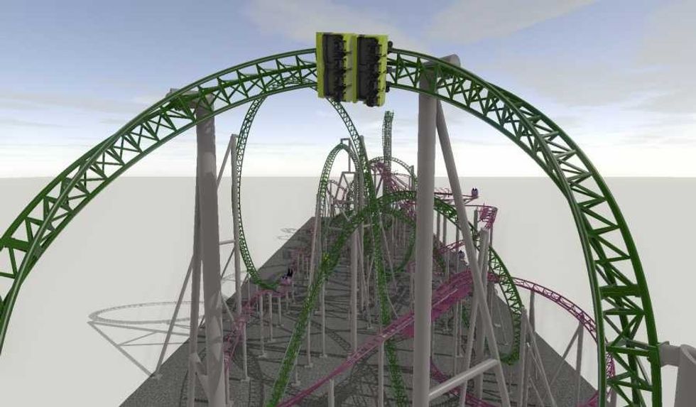 American Dream meadlowlands record-breaking coasters