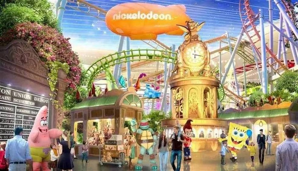 american dream nickelodeon theme park