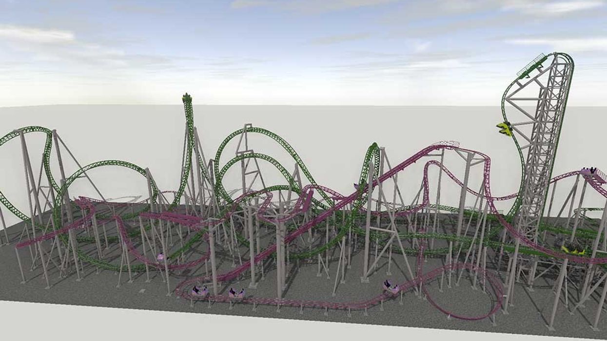 American Dream Nickelodeon Universe - Ride Entertainment Gerstlauer rollercoasters