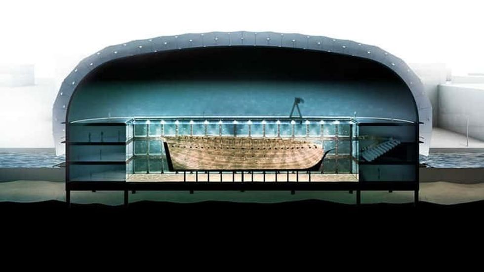 Amsterdam shipwreck museum ZJA