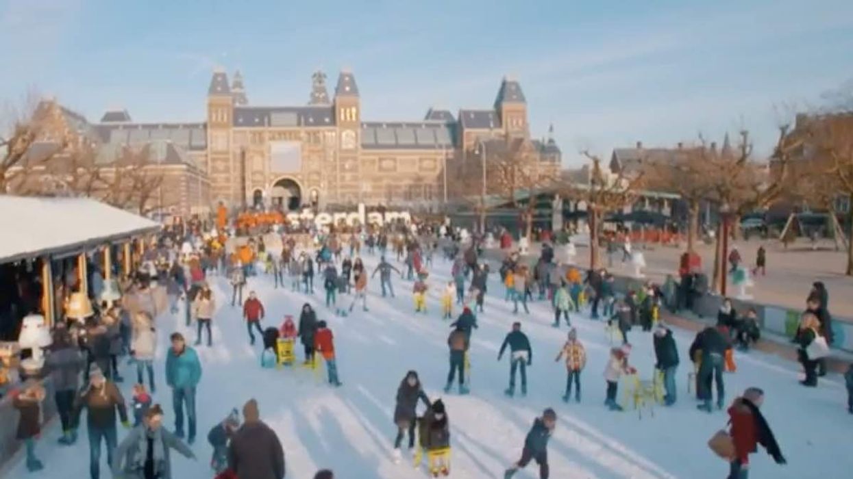 Amstersam ICE Swedice ice rink