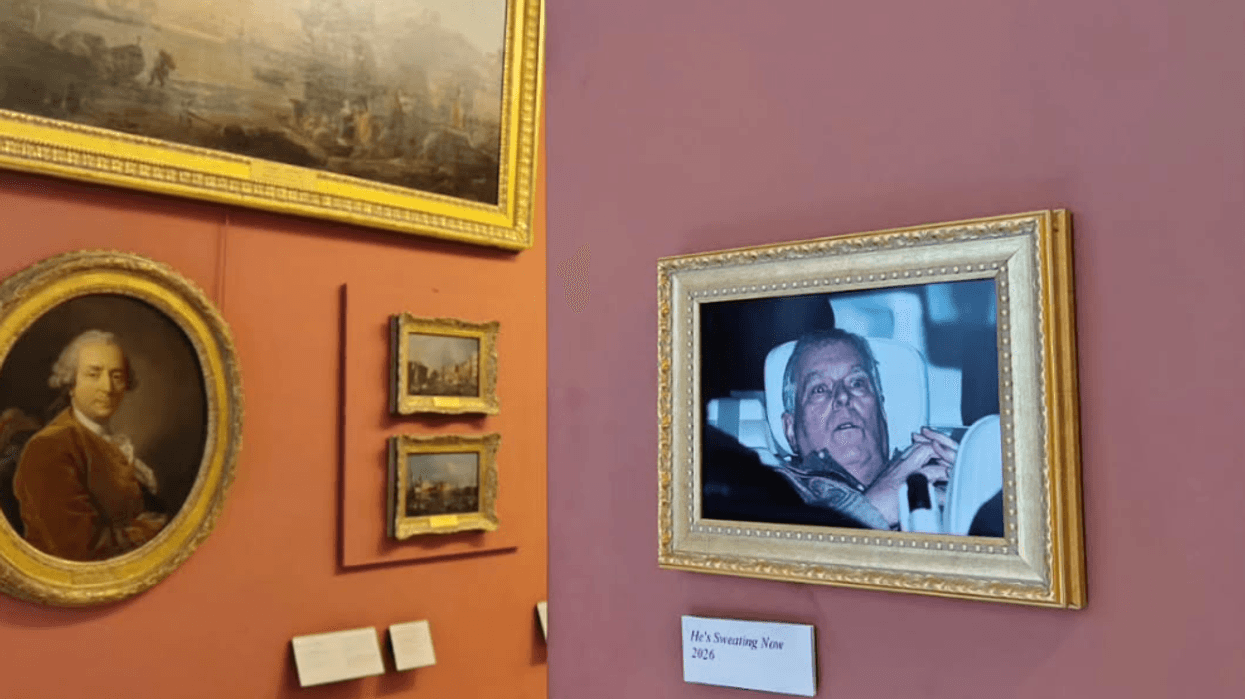 andrew mountbatten-windsor louvre museum