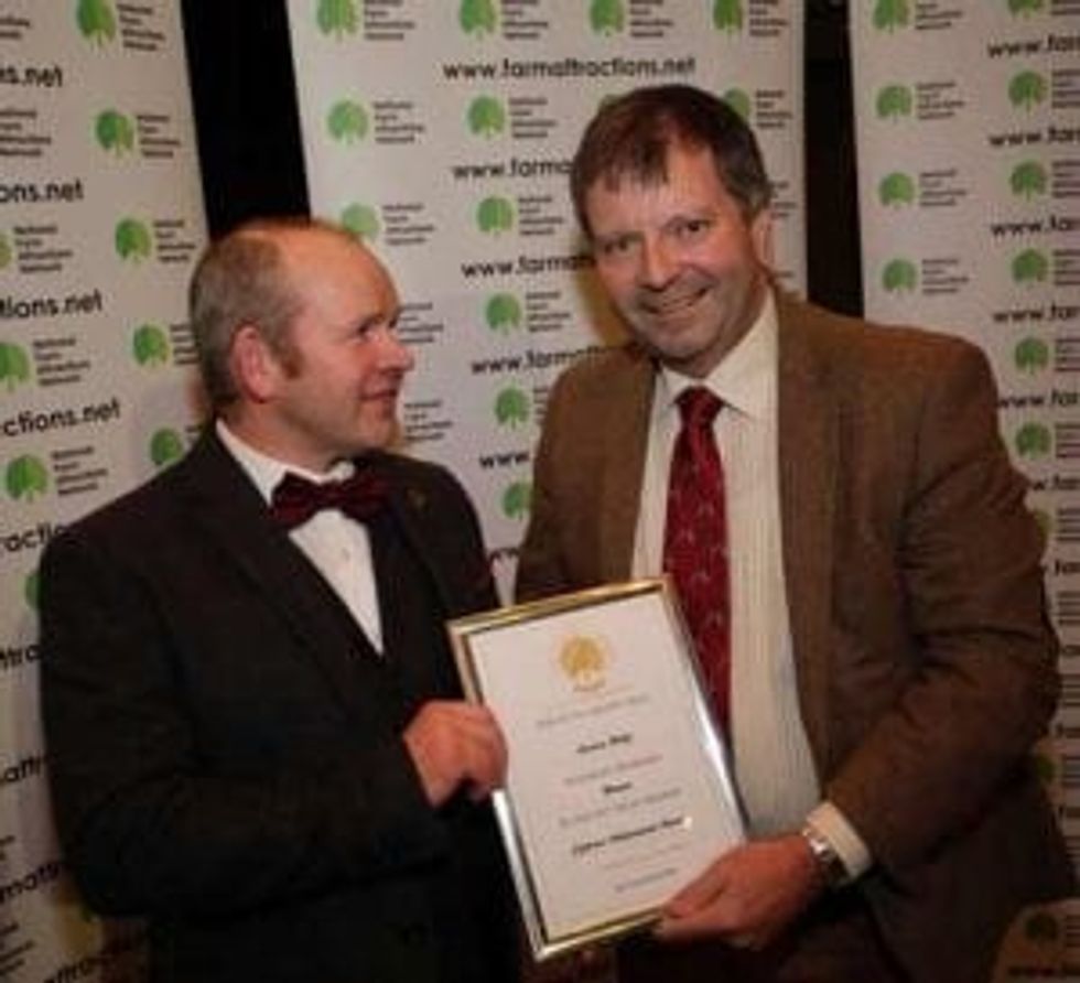 Andrew Wolfe Willows Activity Farm NFAN lifetime achievement award