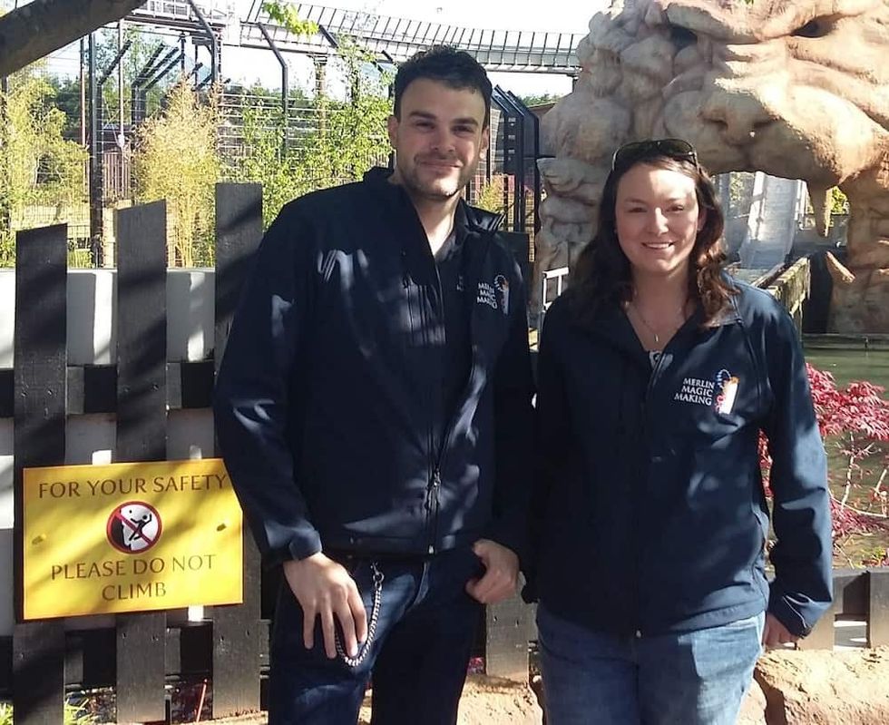 Andy-Porter-Michelle-Hicks-Chessington-Merlin-Magic-Making