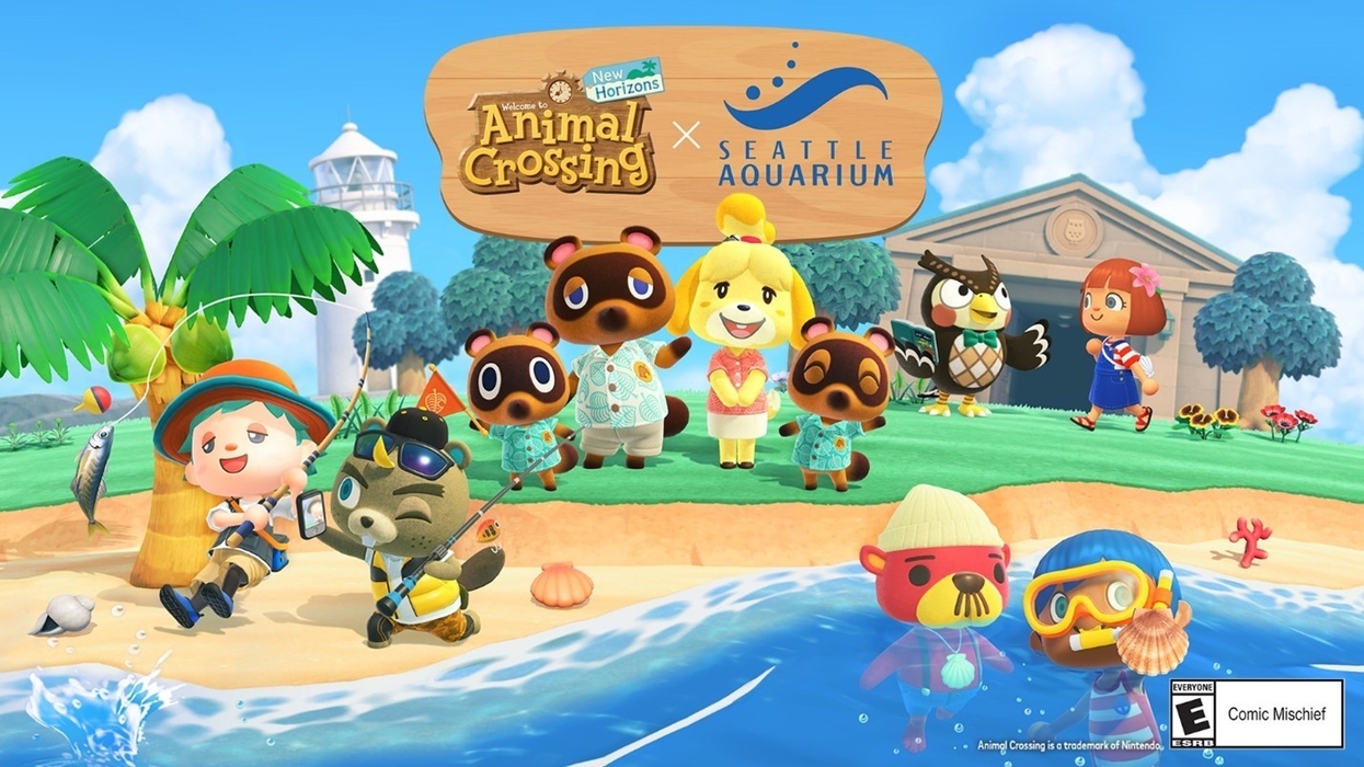 animal crossing seattle aquarium
