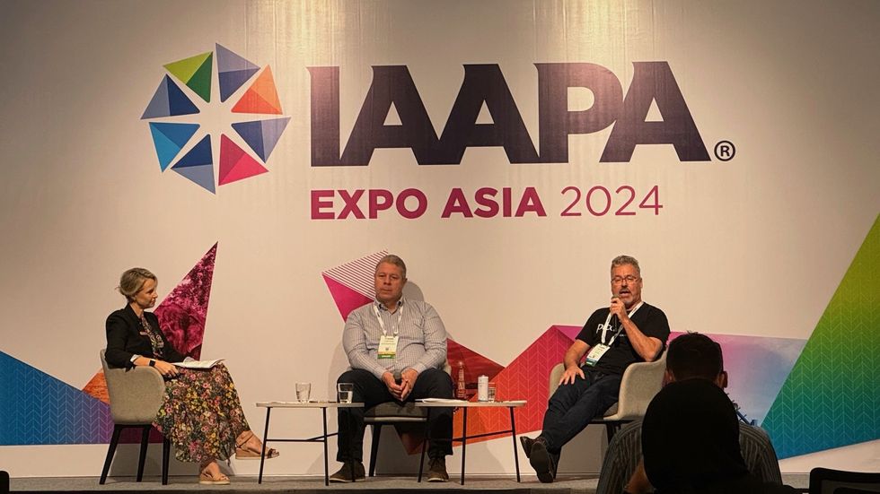 Animal interaction session IAAPA Expo Asia 2024