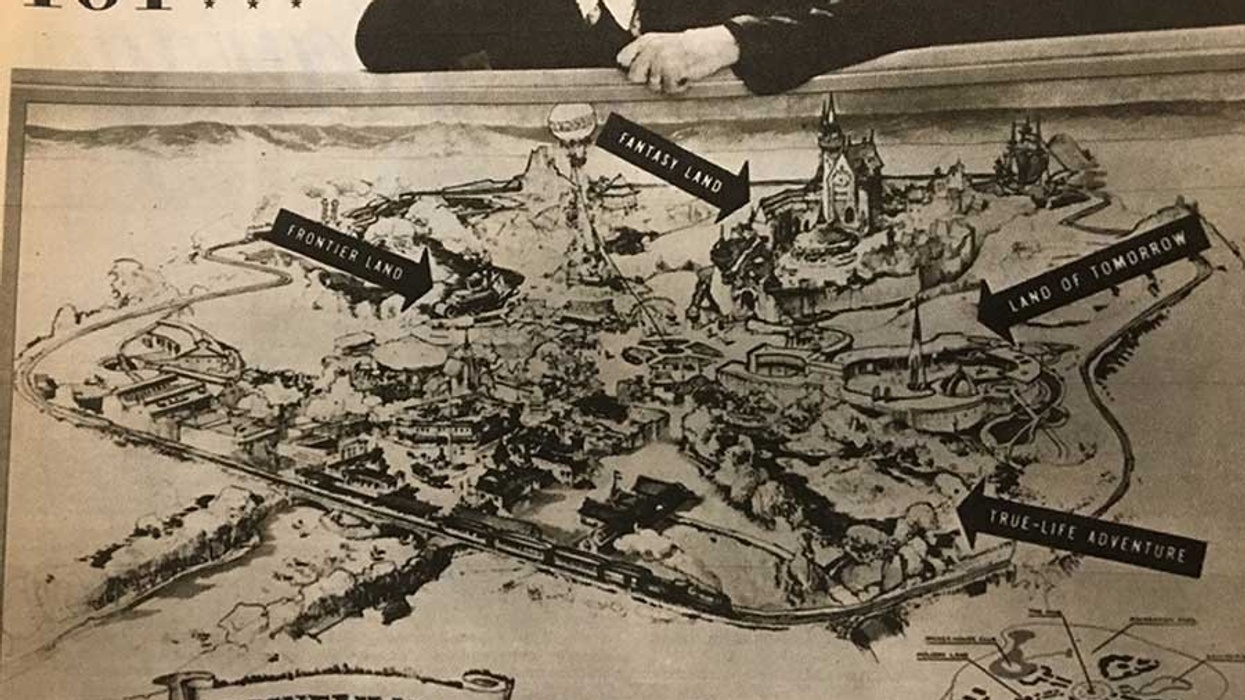 Anonymous bidder buys Walt Disney's original disneyland map for $708,000