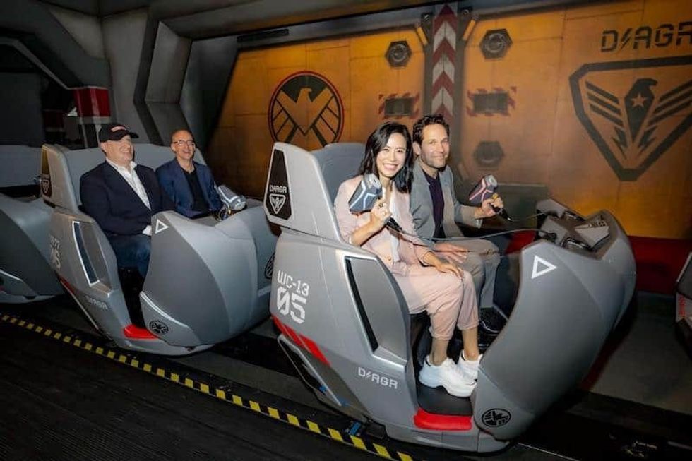 Ant-man-and the Wasp Nano-Battle at Hong-Kong Disneyland tomorrowland