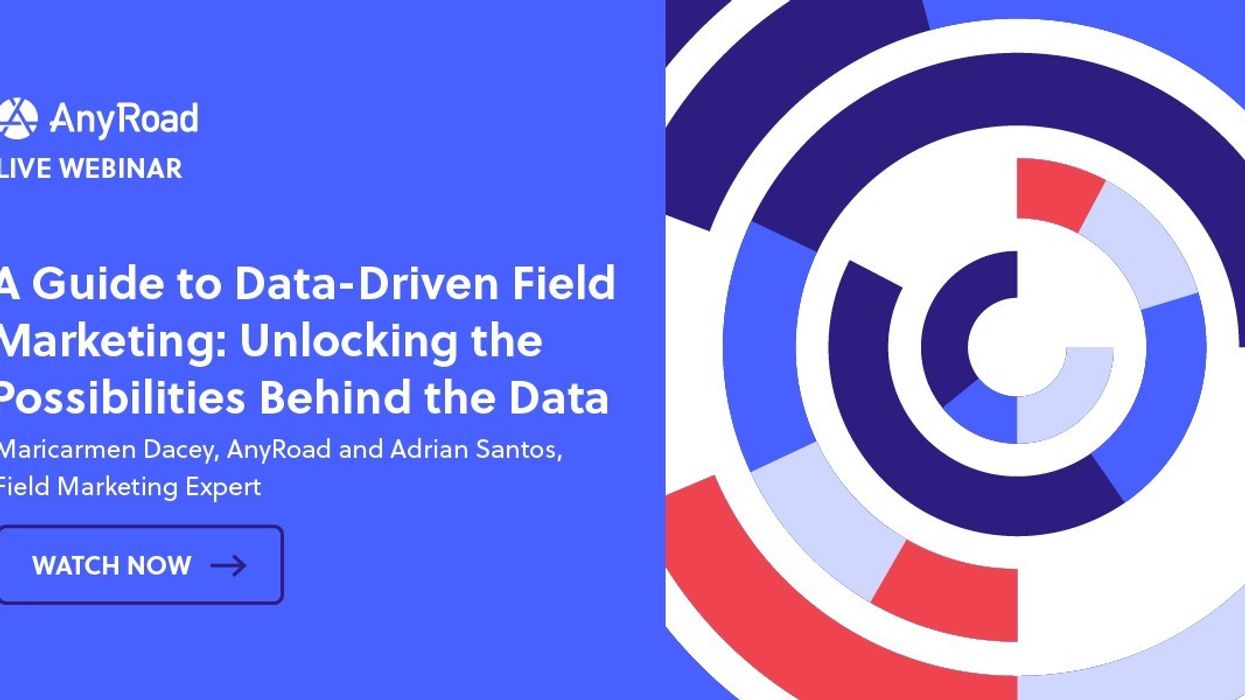 AnyRoad Data for Field Marketing