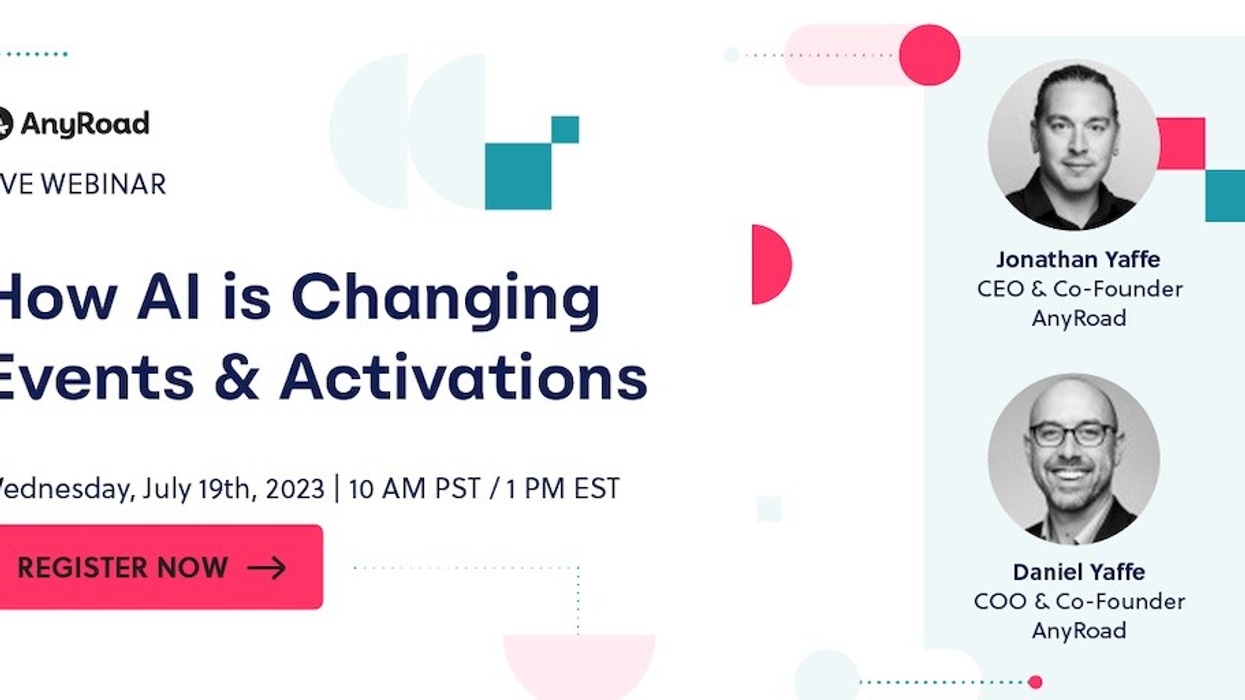 AnyRoad webinar How AI is changing events and attractions
