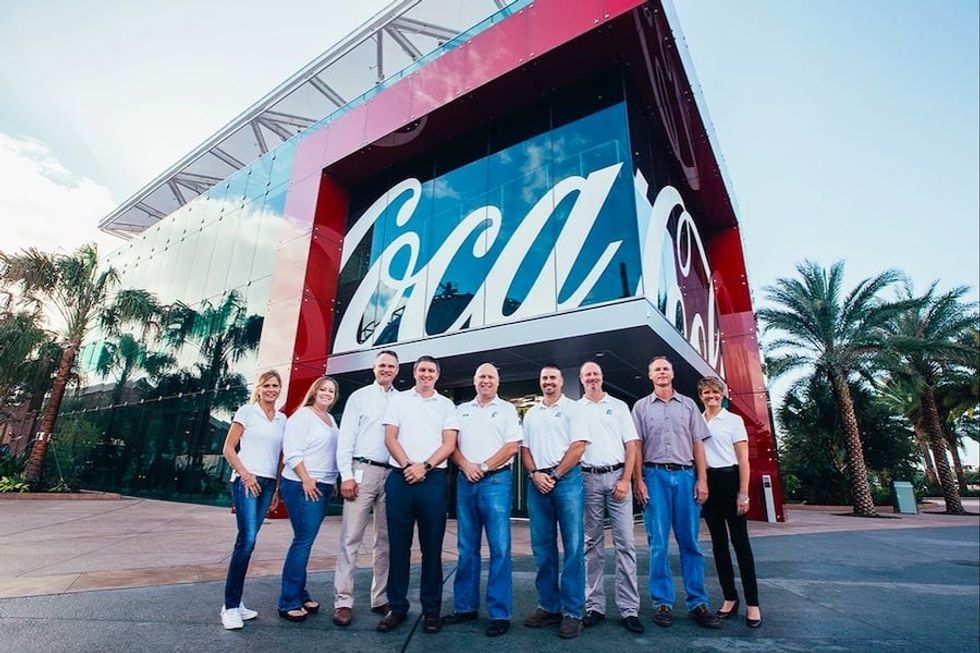 AOA team Coca Cola