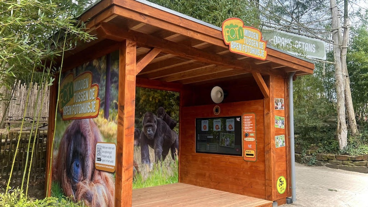 Apenheul photo booth by ThisPlays