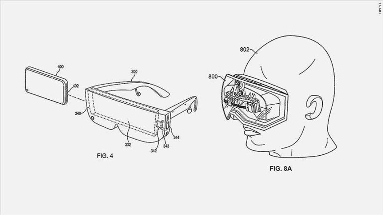 apple vr ar patent