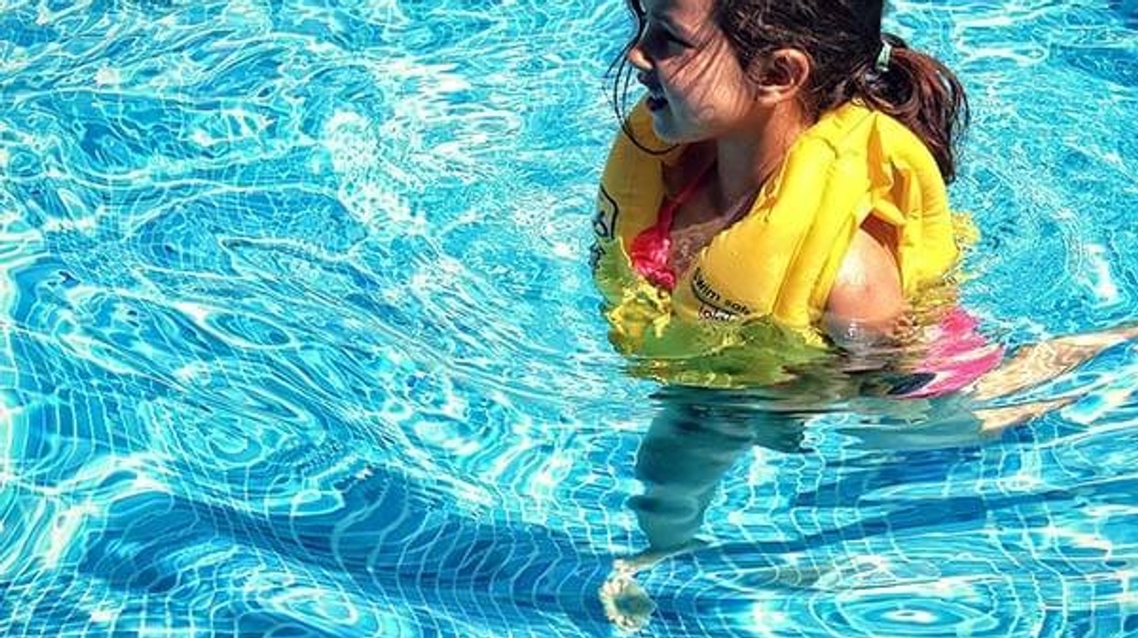 AquaRevival Pool with child swimming