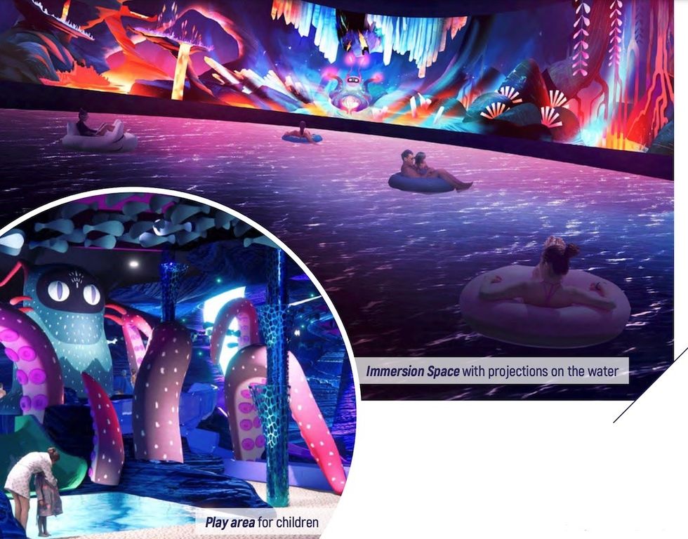 Aquascope designs Futuroscope water park