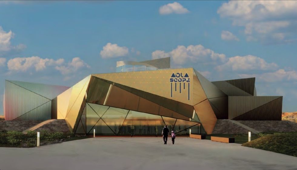 Aquascope rendering Futuroscope water park