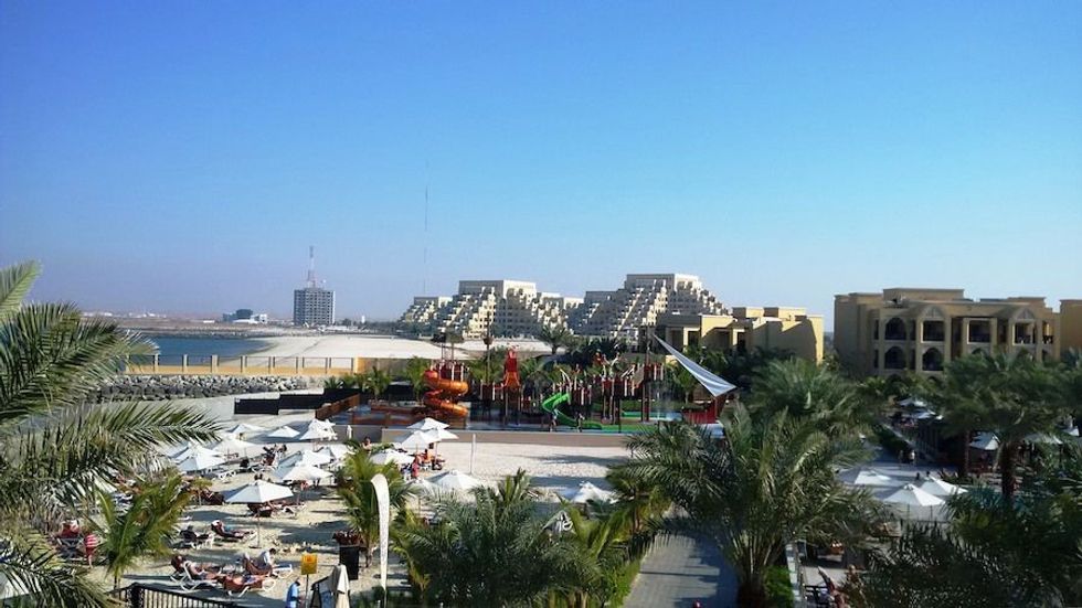 aquatic play vortex DoubleTree by Hilton Resort & Spa Marjan Island