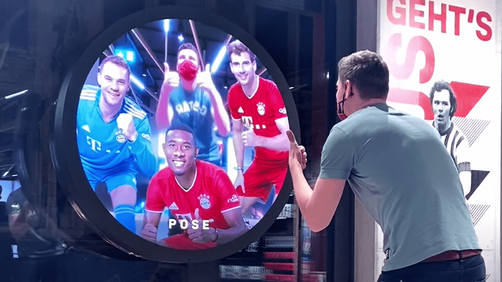 AR-FC Bayern World Sensape AR experiences