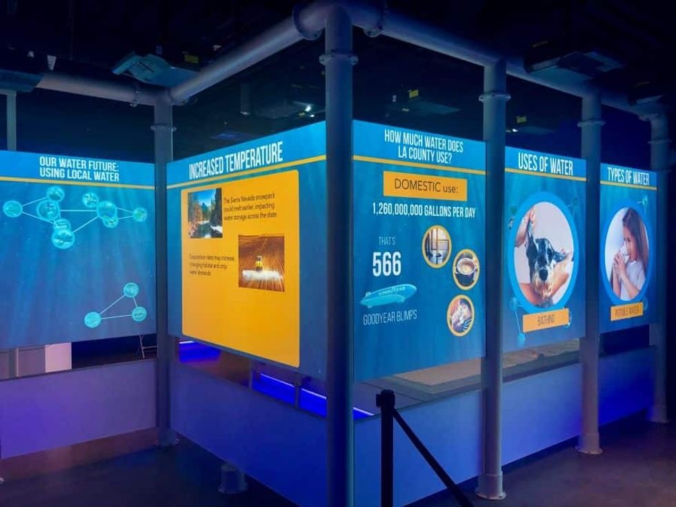 ARC panels with information