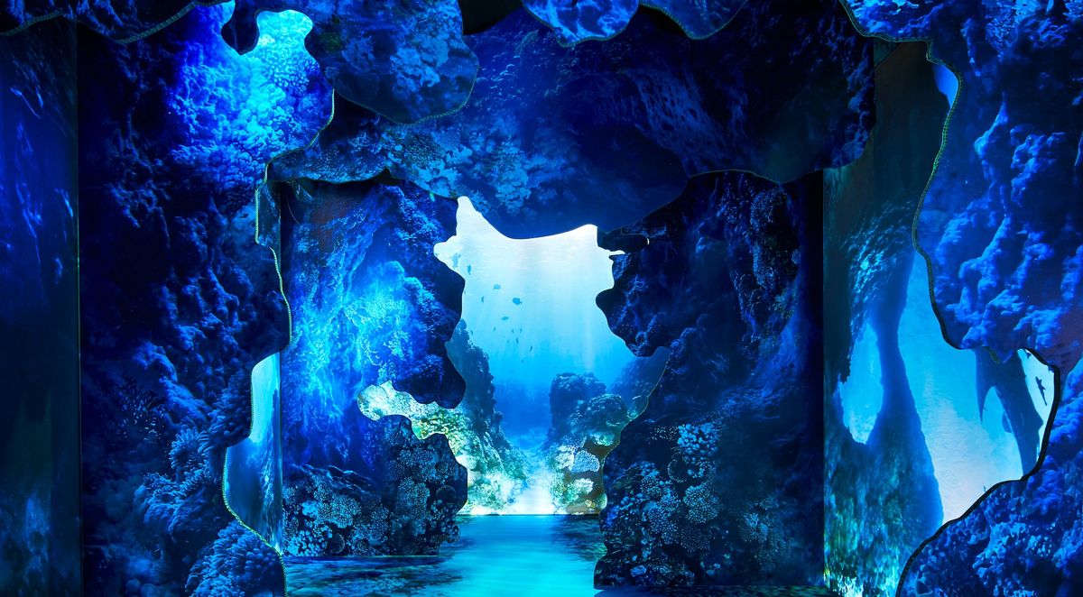 Arcadia Earth Las Vegas underwater