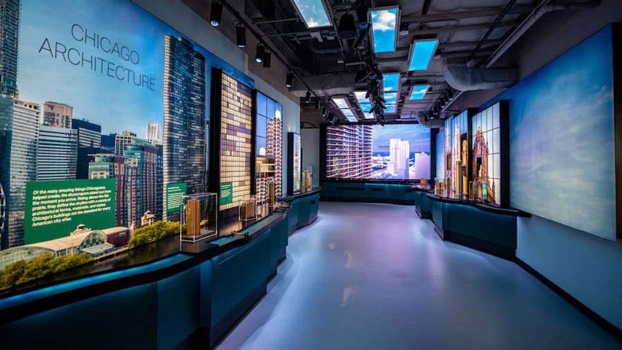 Architecture exhibit Skydeck Chicago Squint:Opera