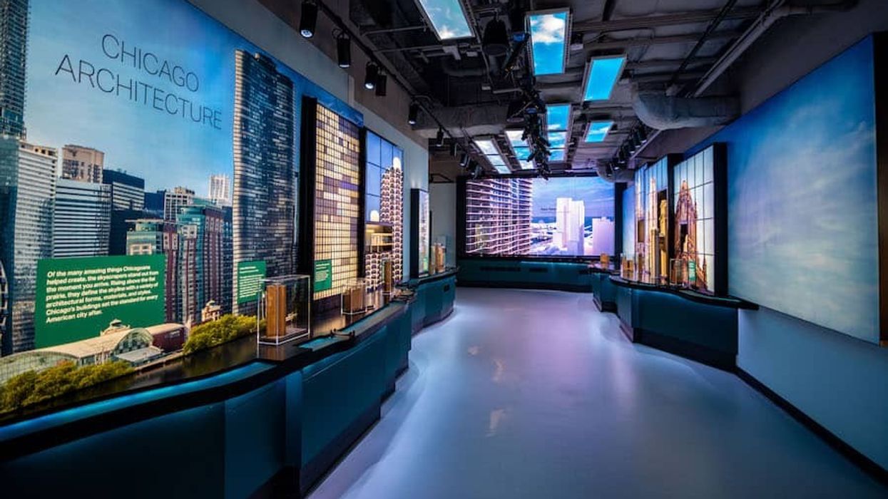 Architecture exhibit Skydeck Chicago Squint:Opera