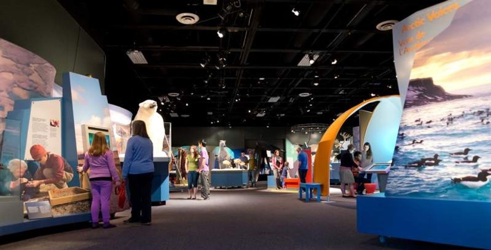 arctic voices exhibition by science north