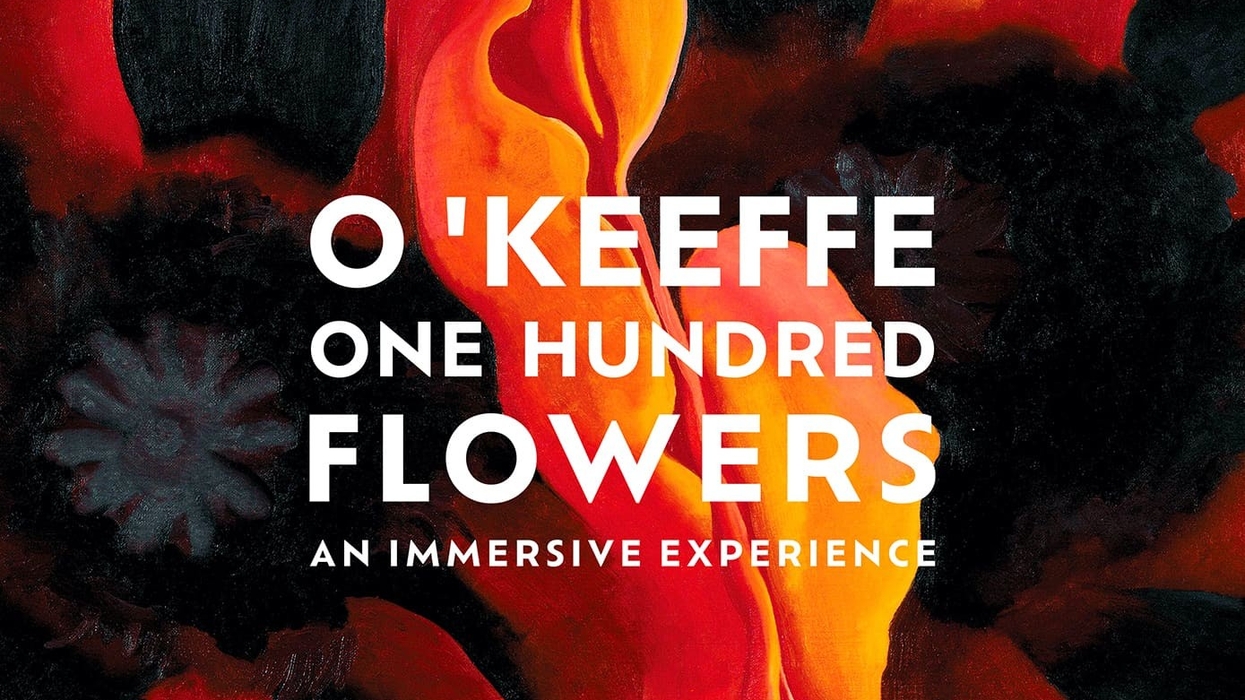 area15 georgia o'keeffe immersive art experience