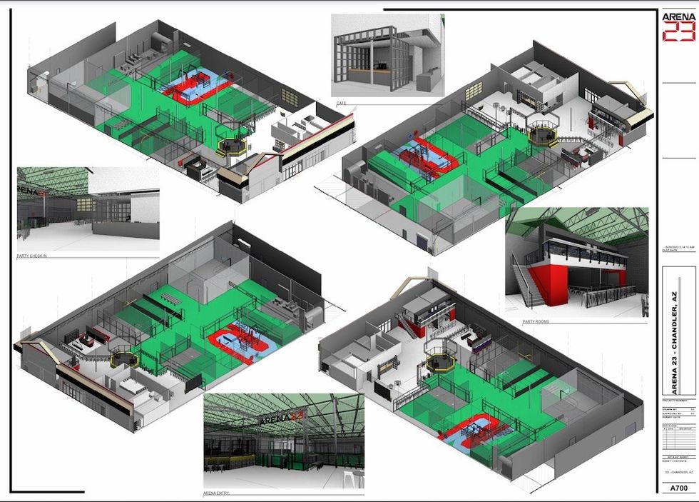 Arena23 plans
