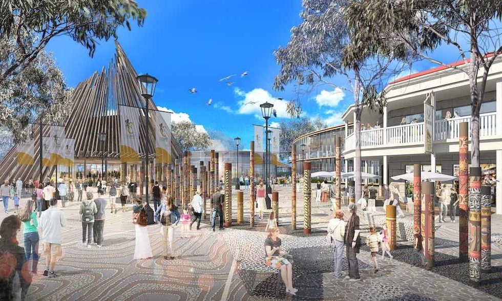 Arrival at cleland wildlife park adelaide Lang Kwai Fong Group master plan (1)