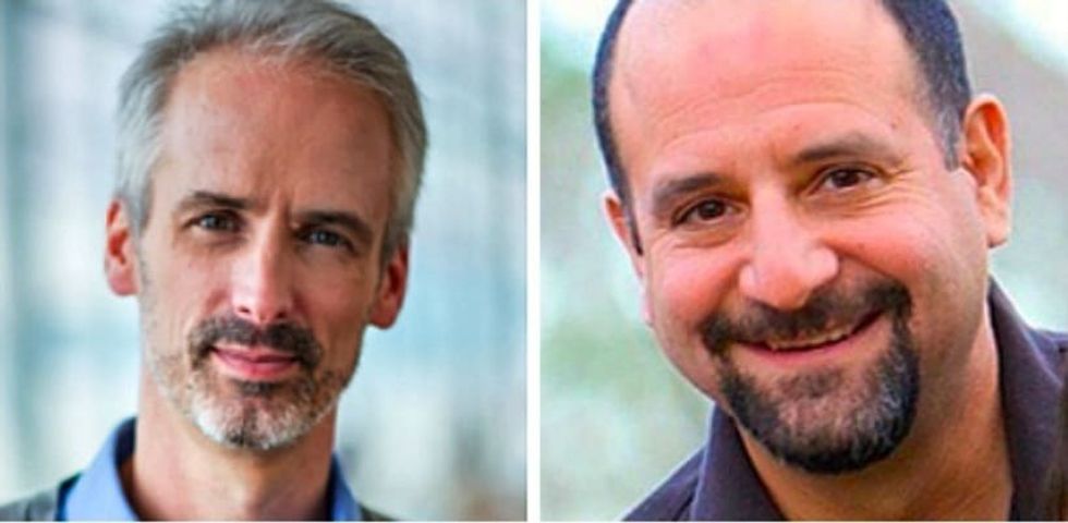 Arrival co-founders CEO Douglas Quinby, COO Bruce Rosard,