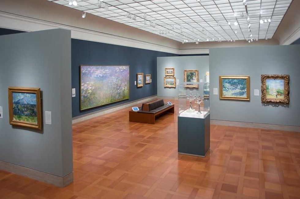 Art on display at The Bloch Galleries at The Nelson-Atkins Museum of Art