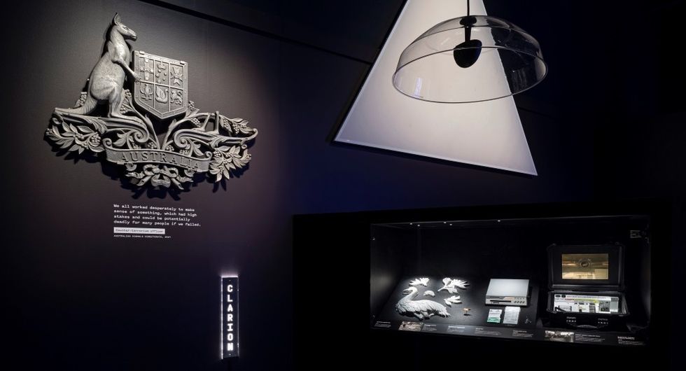 Art Processors Decoded Exhibition Australian Coat of Arms