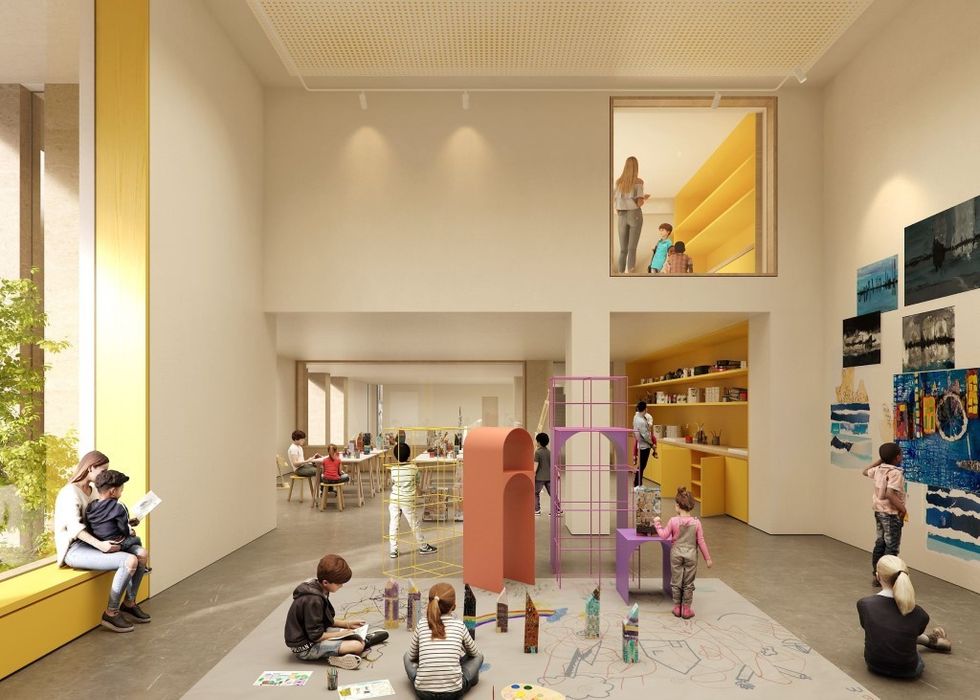 art room Credit Hannah Lawson Studio