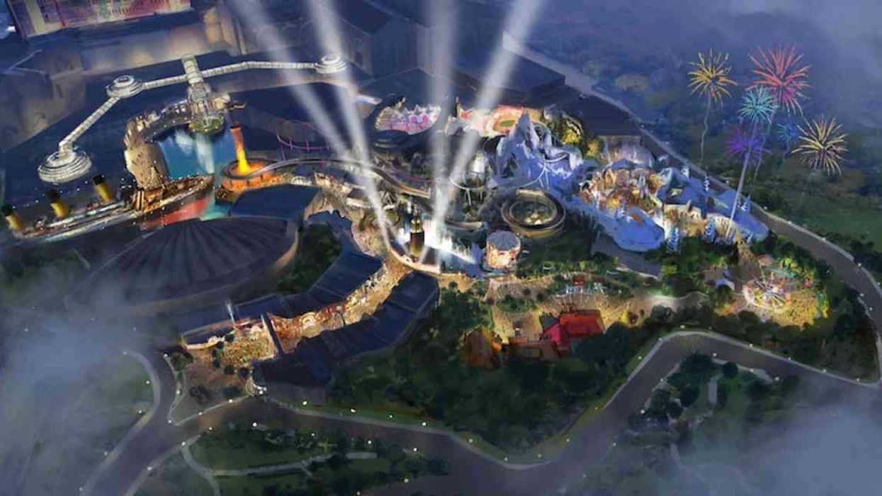 Artists impression of the new theme park in Malaysia