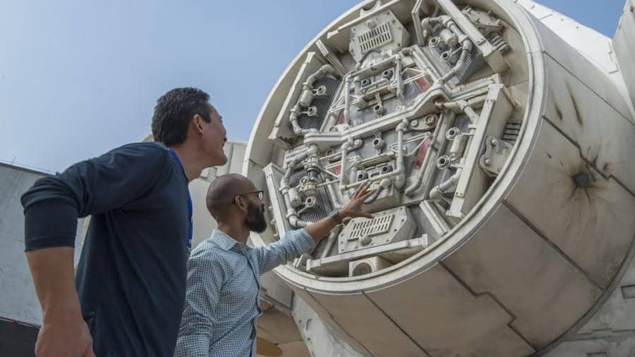 asa kalama millennium falcon engine star wars galaxys edge disney