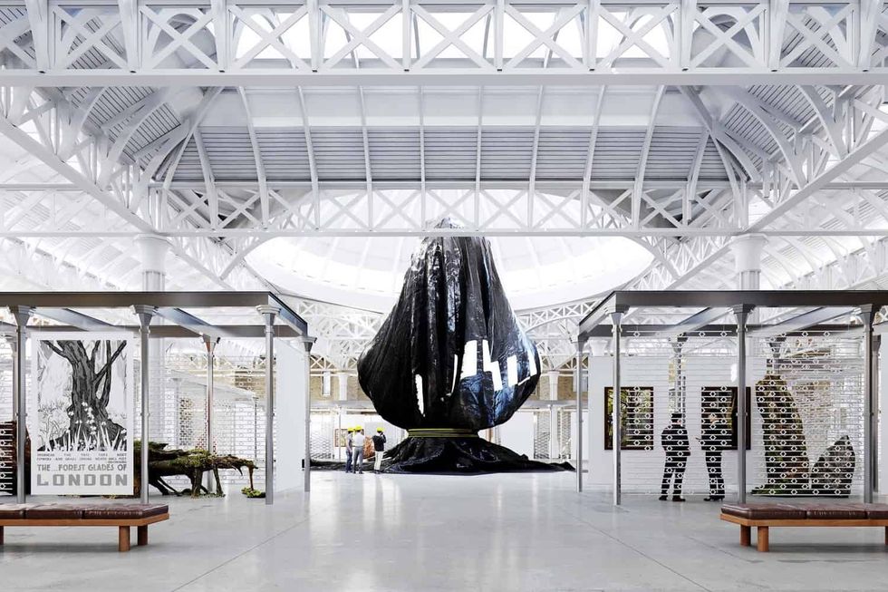 Asif_Khan Unveiling_of_new_object_in_General_Market museum of london
