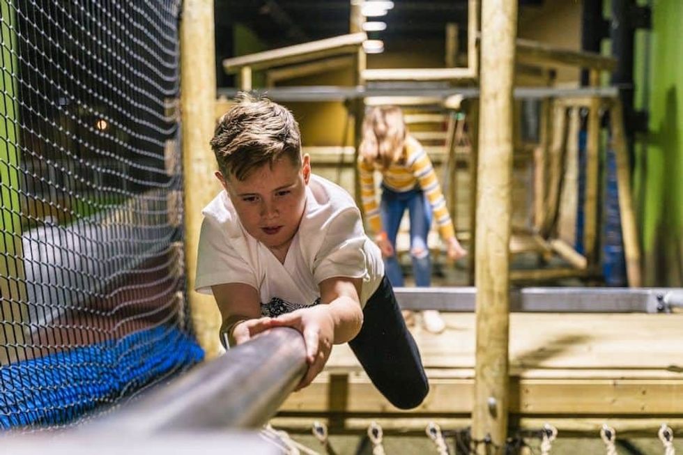 assualt course kids BGA