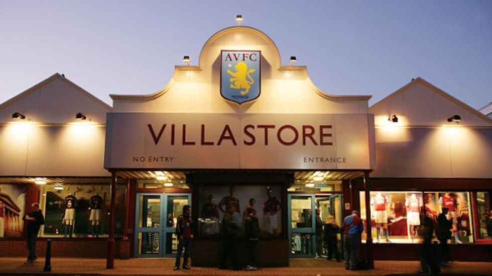 aston villa shop