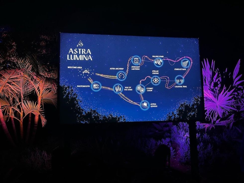 Astra Lumina night walk
