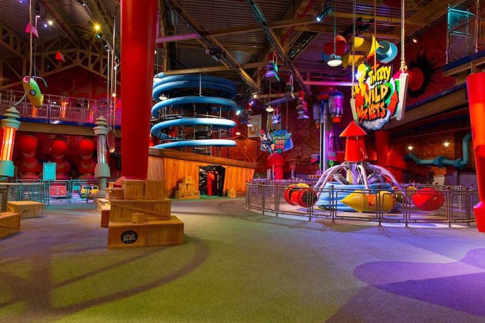 at Warner Bros World Abu Dhabi