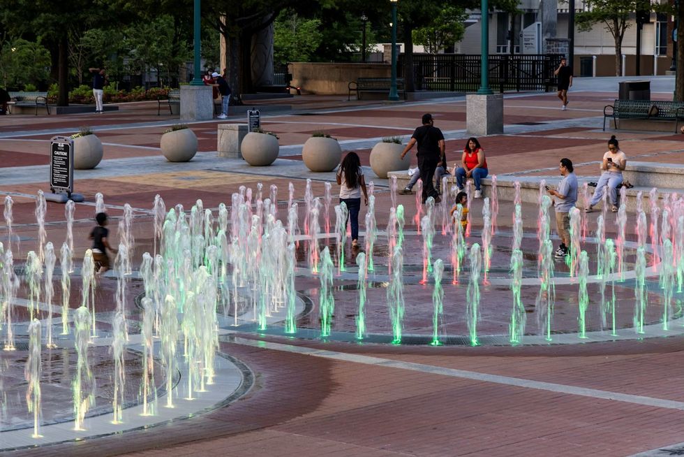 Atlanta\u2019s Fountain of Rings