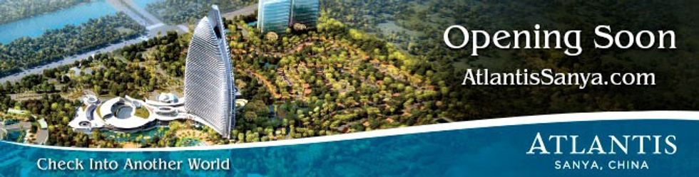 atlantis sanya coming soon flyer water park Blooloop china